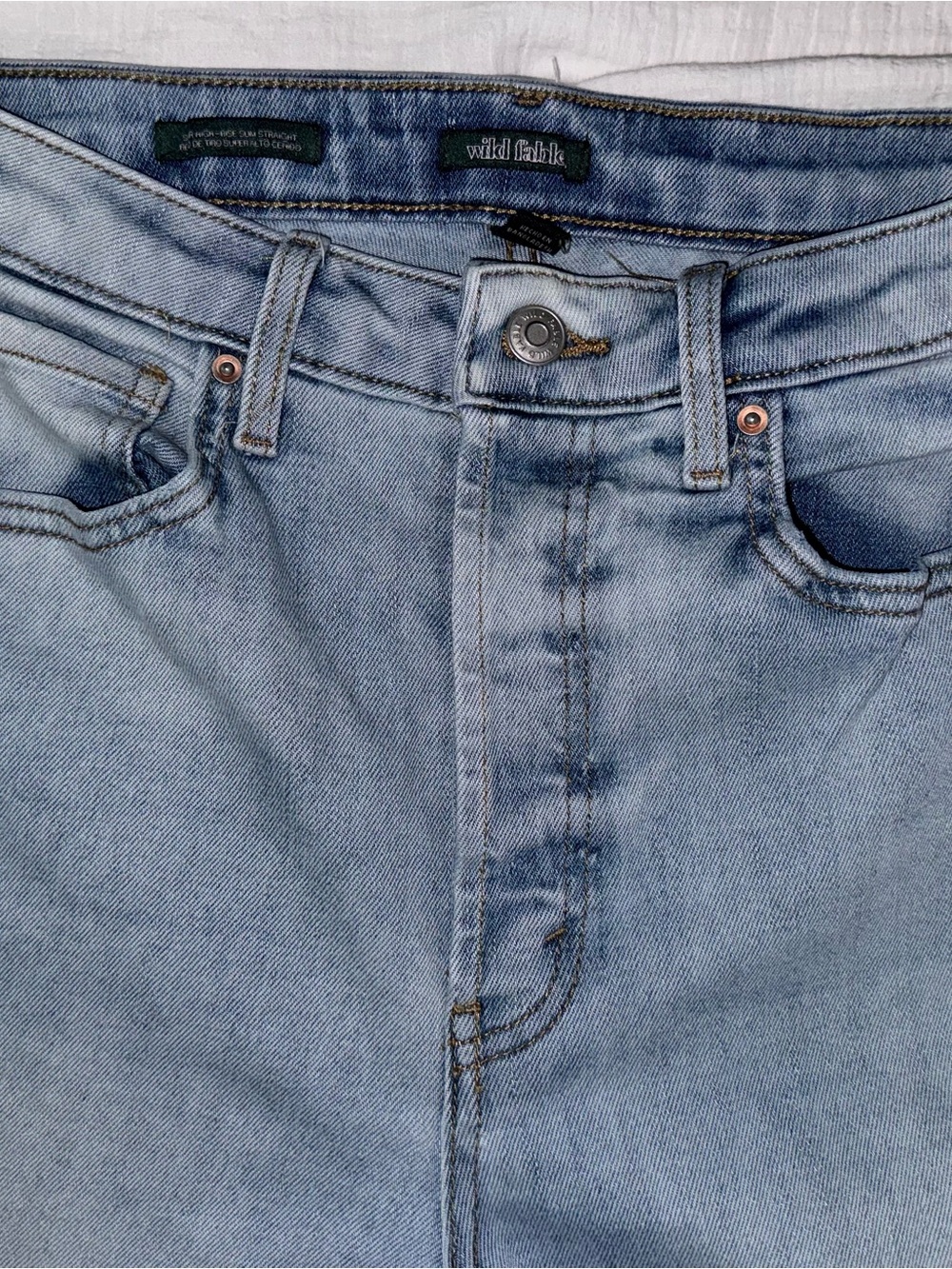 Wild Fable High-Rise Ankle Straight Jeans